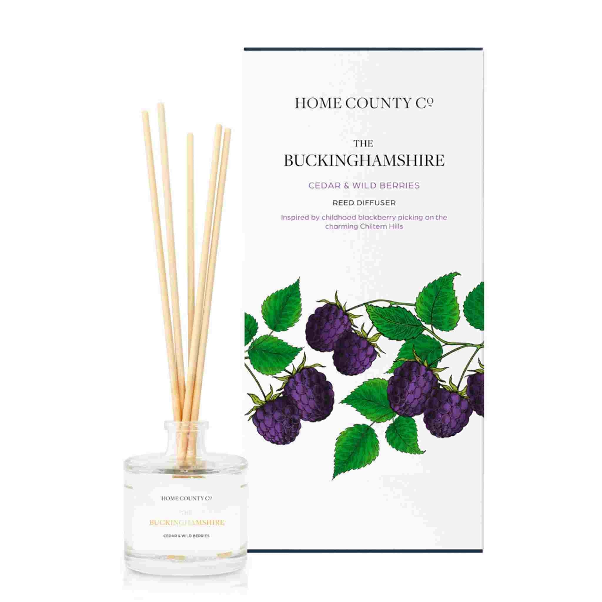 The Buckinghamshire - Cedar and Wild Berries Reed Diffuser
