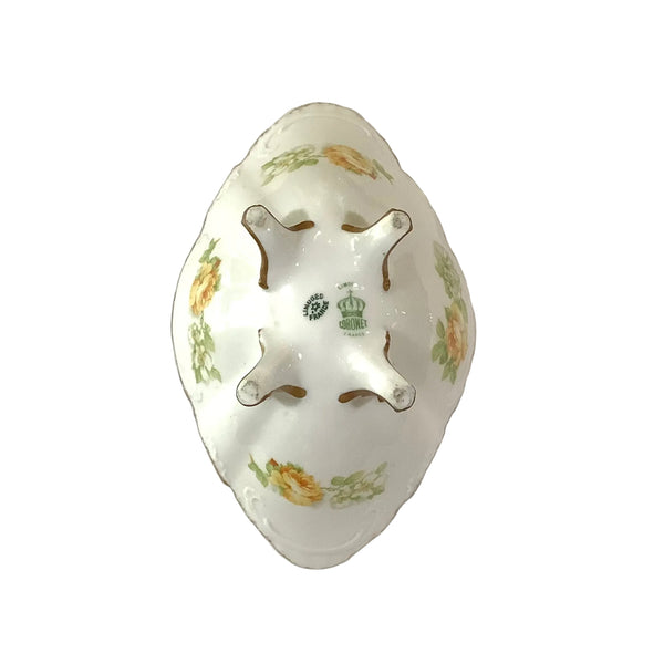 Vintage Limoges Footed Bowl