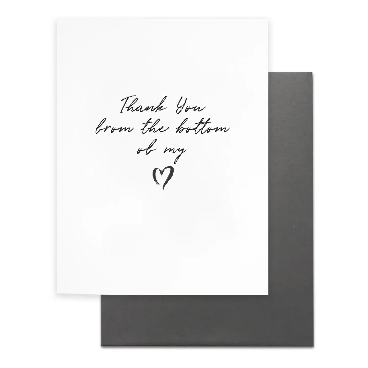 Bottom of My Heart Greeting Card