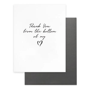 Bottom of My Heart Greeting Card