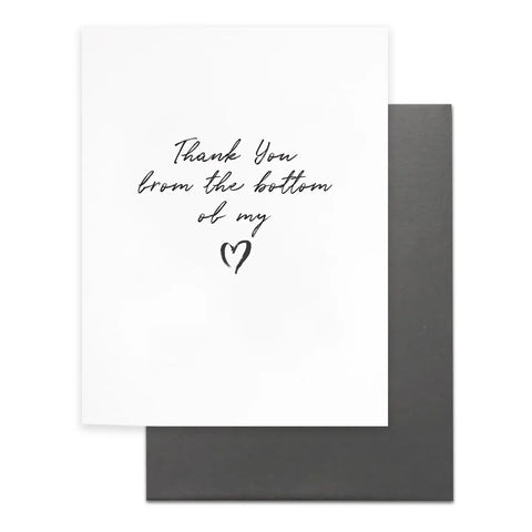 Bottom of My Heart Greeting Card