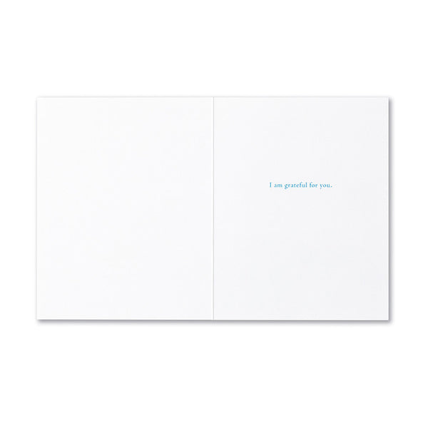 It's Not What We Have Card