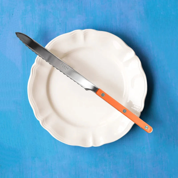 Sabre Bistrot Bread Knife - Orange