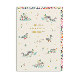 Special Birthday Ducks Card