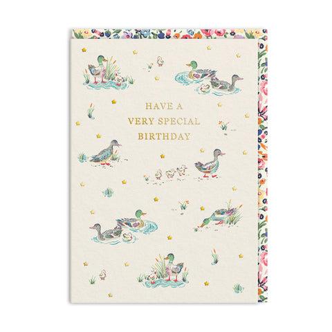 Special Birthday Ducks Card