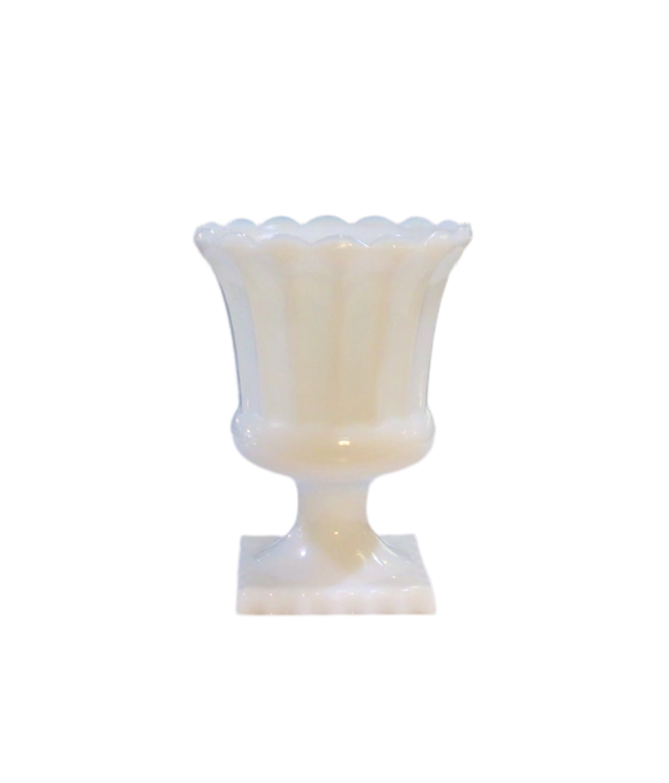Vintage Milk Glass Vase/Planter