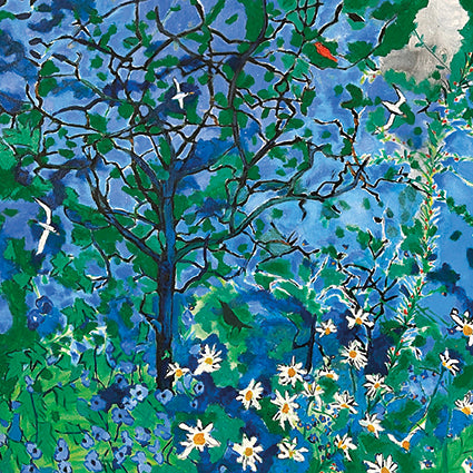 Apple Tree Resting Card