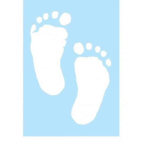 New Baby Blue Mini Card