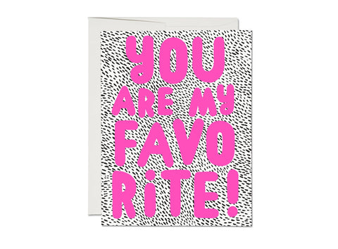 My Fav Love Card
