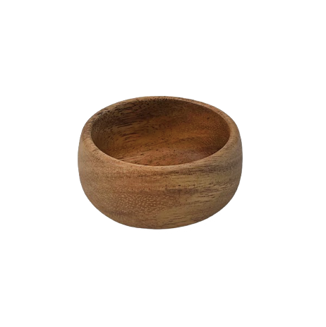 Acacia Wood Calabash Small Bowl