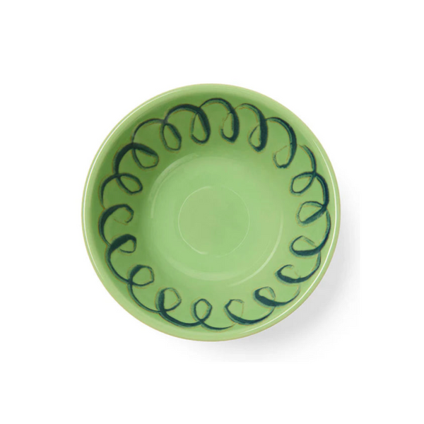 Amalfi - Stoneware Berry Bowl - Green