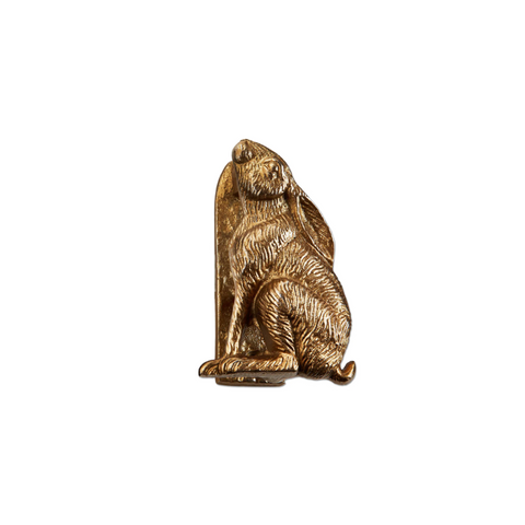 Antique Brass Rabbit Door Knocker