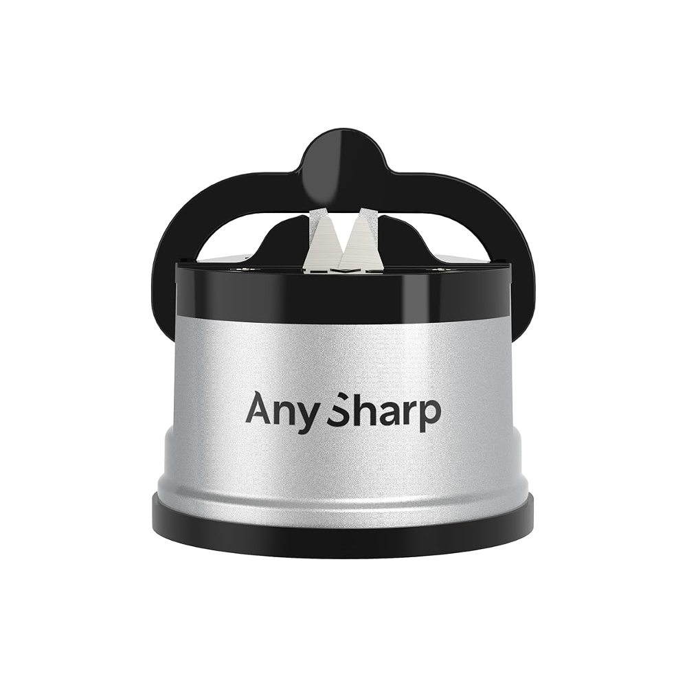 AnySharp Knife Sharpener, Silver