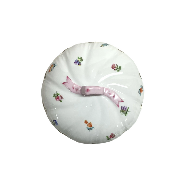 Vintage Herend Bonbonniere Covered Dish