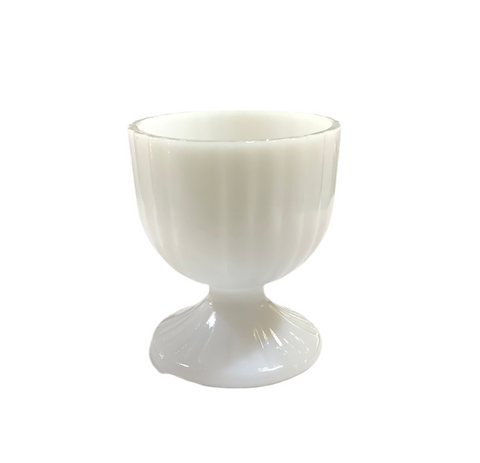 Vintage Milk Glass Vase/Planter