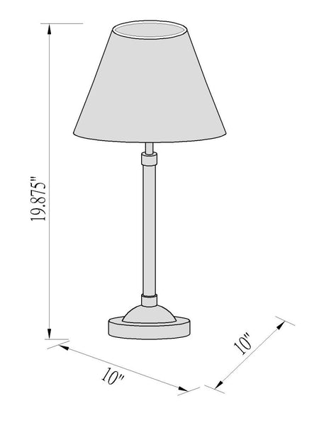 Willow Woven Lamp