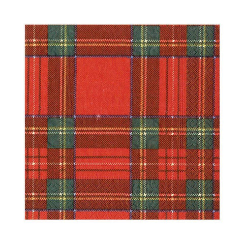 Luncheon Napkins - Royal Plaid