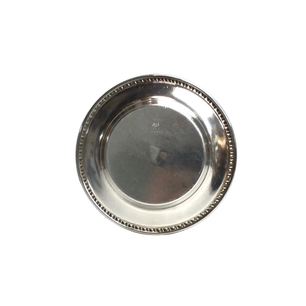 Vintage Silver Wine Coaster/Tray