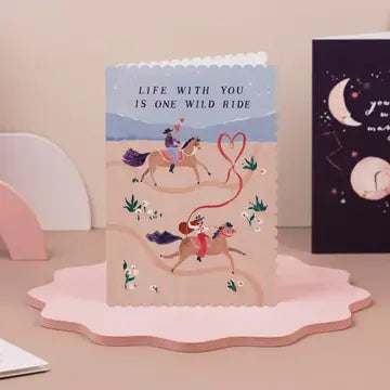 Wild Ride Love Card