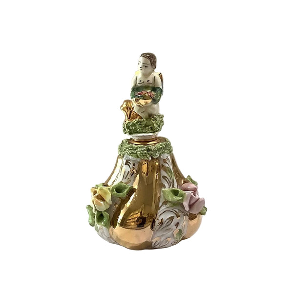 Vintage Italian Porcelain Perfume Bottle