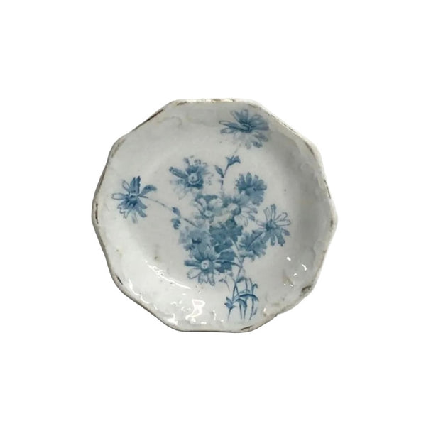 Vintage Blue & White Pin Dish