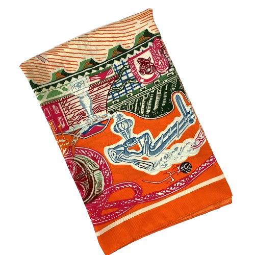 Vintage Silk Scarf