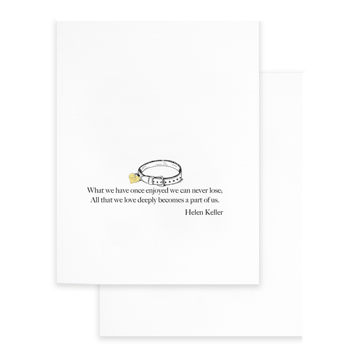 All That We Love Deeply Greeting Card