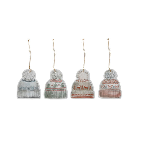 Paper Hat Gift Tags s/4