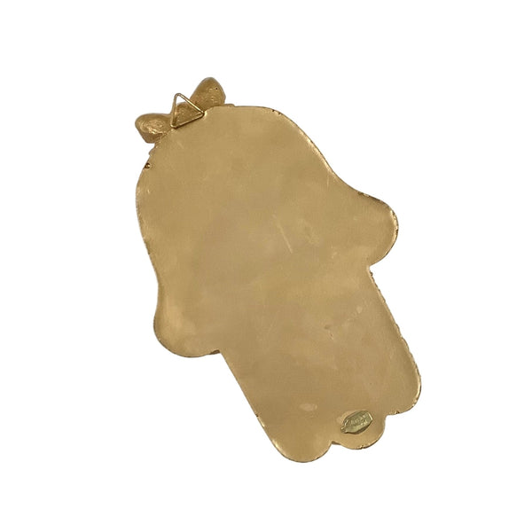 Vintage Palm Shaped Humsa Amulet Wall Art