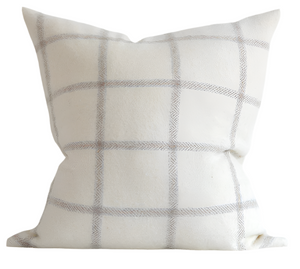 Graphic Check Pillow