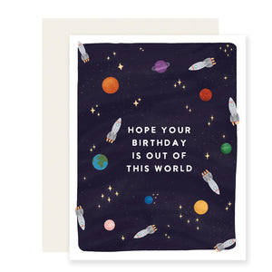 Out of this World Card