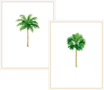 Palms Foil Boxed Cards s/10