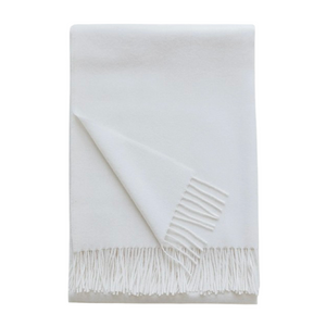 Baby Alpaca Eggshell Throw