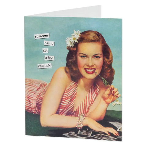 Bad Example Card