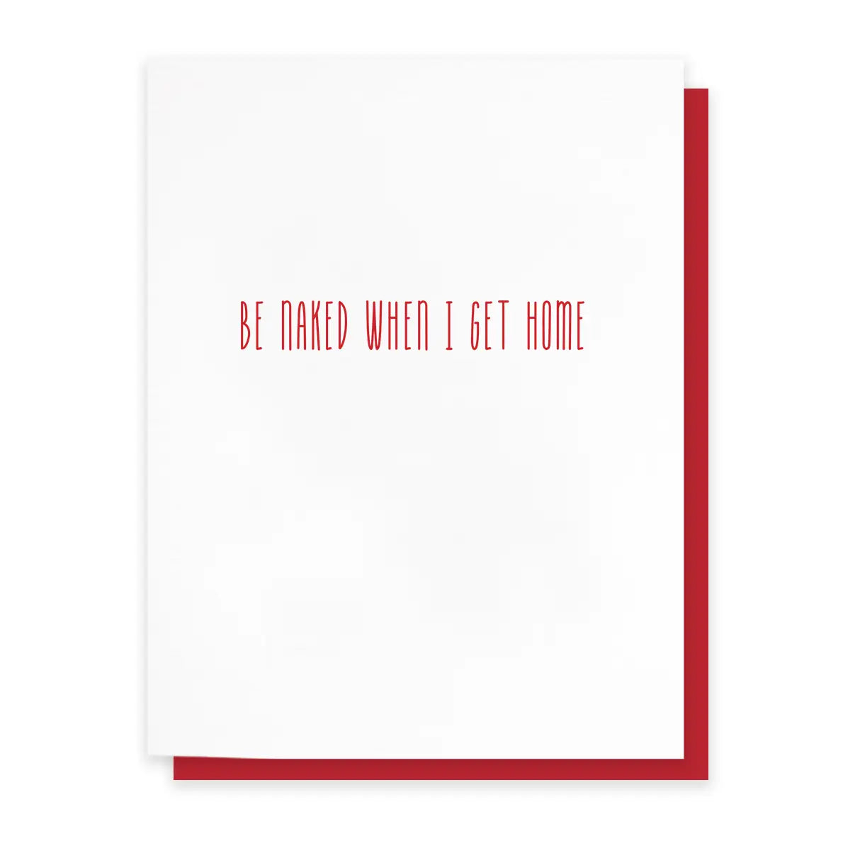 Be Naked Card