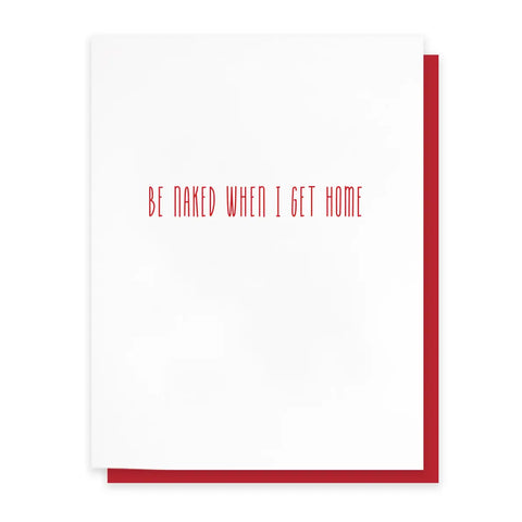 Be Naked Card