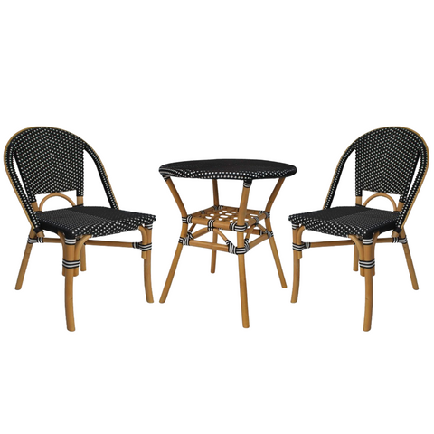 Bistro 3 Piece Set in Black