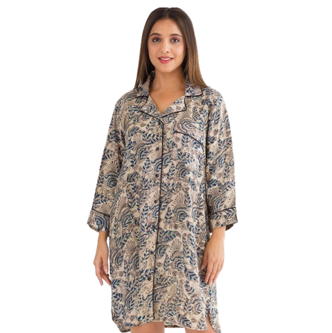 Blue & Silver Nightshirt