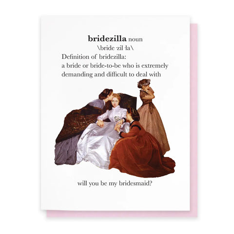 Bridezilla Card