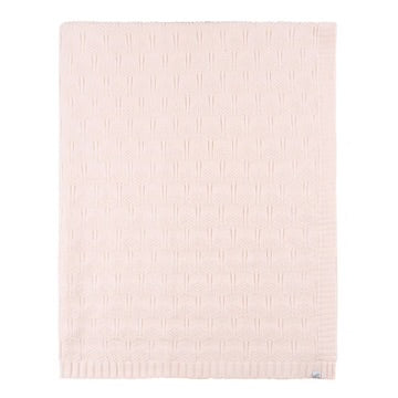 Sweater Knit Blanket - Pink