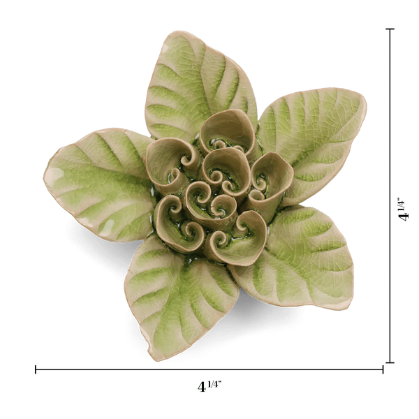 Peridot Green Maiden Lotus