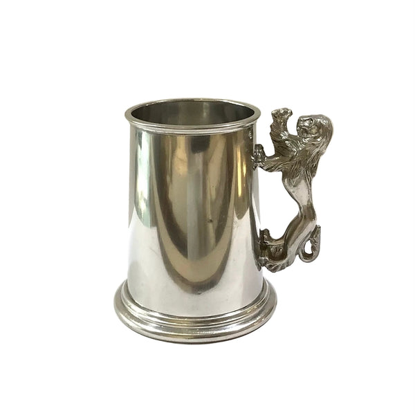 Vintage English Pewter Tankard