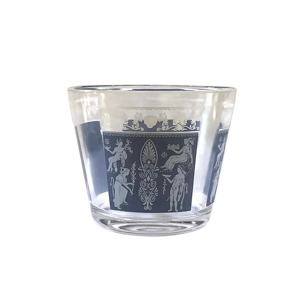 Vintage Jeannette Glass Corinthian Blue Ice Bucket I