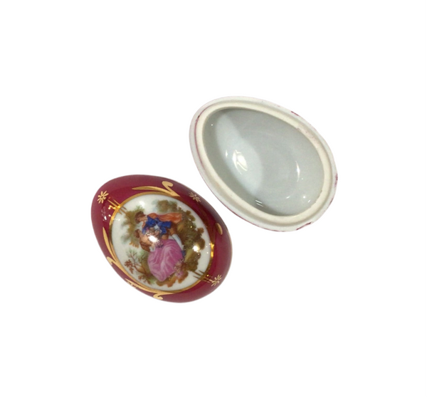 Vintage Porcelain Limoges Egg