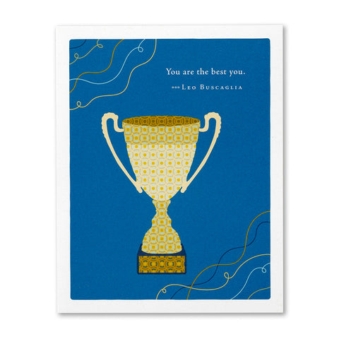 You Are The Best You Card