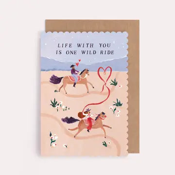 Wild Ride Love Card