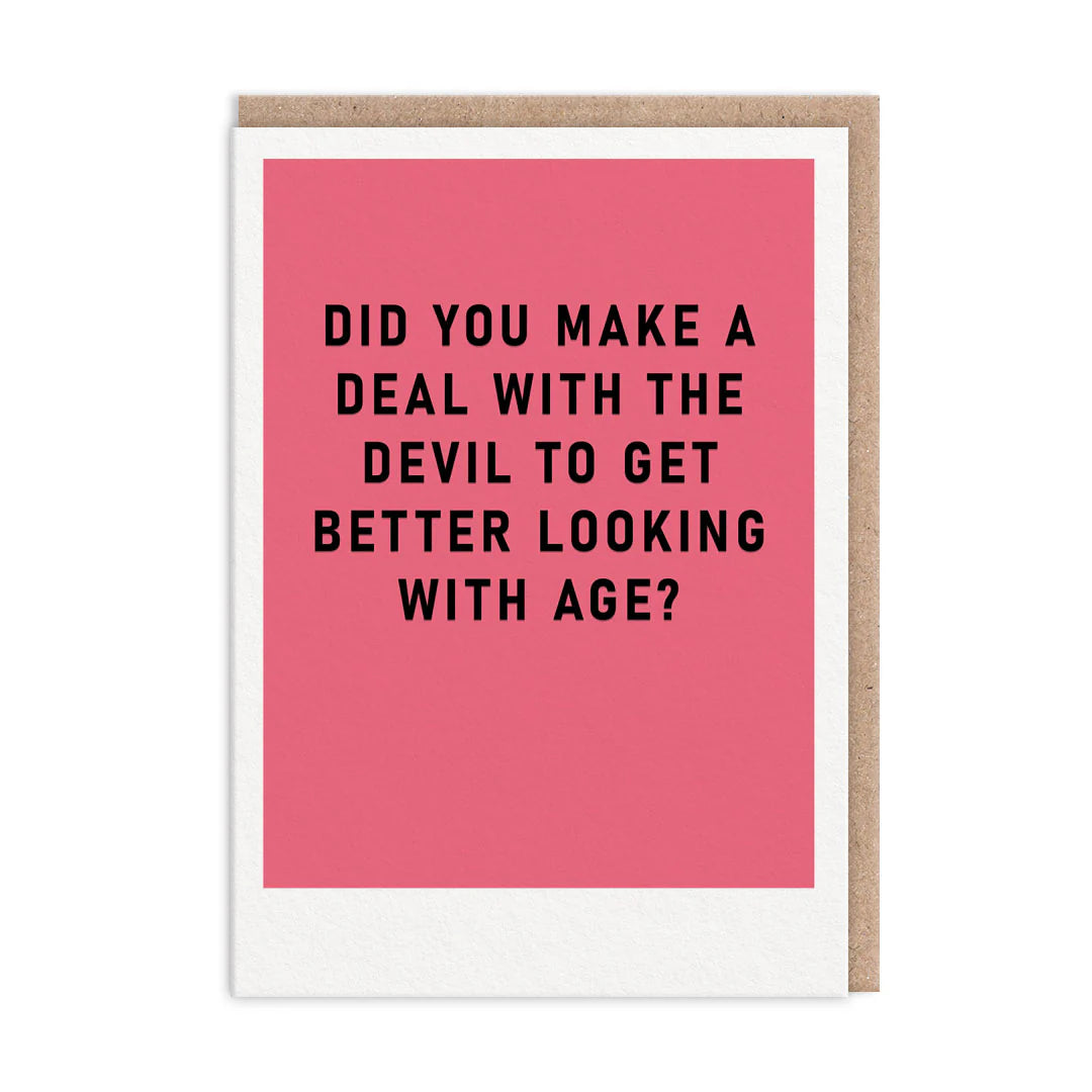 Deal With The Devil Card