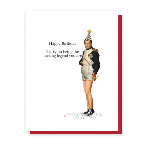 Fucking Legend Greeting Card