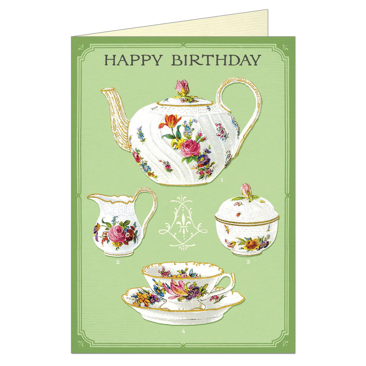 Happy Birthday Tea Card
