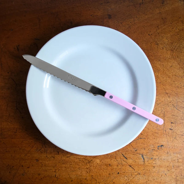 Sabre Bistrot Bread Knife - Pink